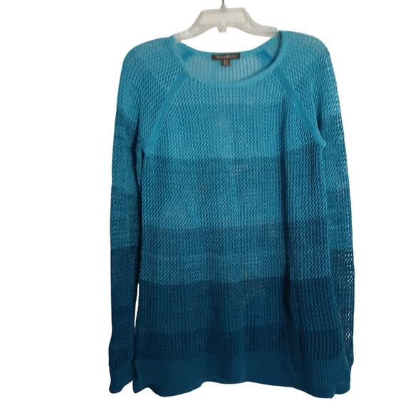 Tommy Bahama open weave coastal Linen and cotton blend sweater size S - Picture 1 of 3